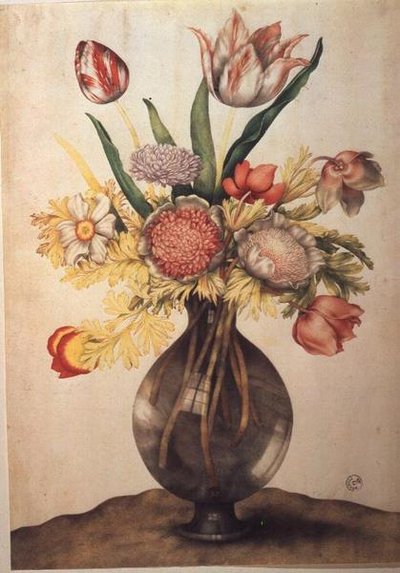 Vase of Flowers by Giovanna Garzoni