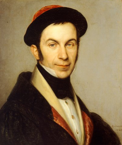 Portrait of Guglielmo Lochis by Giovanni Carnovali