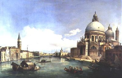 Santa Maria della Salute, Venice by Giovanni (attr.to) Grubacs