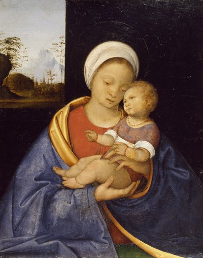 Madonna and Child, 1510-15 by Giovanni Agostino da Lodi