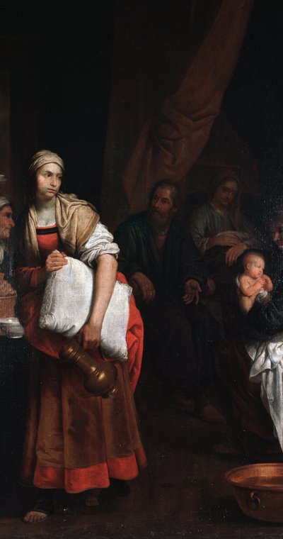 Birth of Mary by Giovanni Andrea di Ferrari