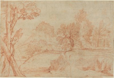 Classical Landscape by Giovanni Angelo Canini