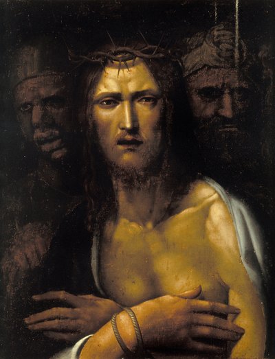 Ecce Homo by Giovanni Antonio Bazzi school of Sodoma