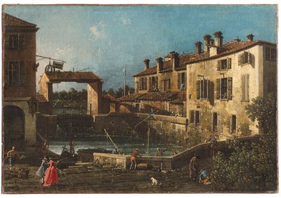 Dolo, on the Brenta by Giovanni Antonio Canal