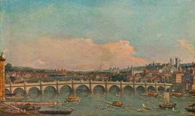 Westminster Bridge by Giovanni Antonio Canal