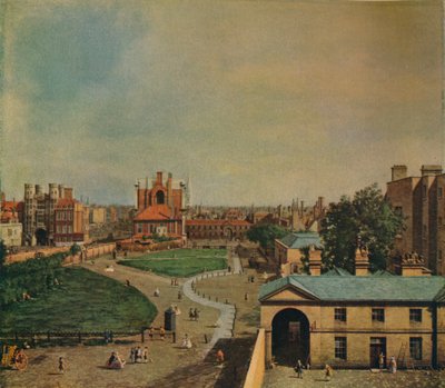 Whitehall from Richmond House, 1746 by Giovanni Antonio Canal