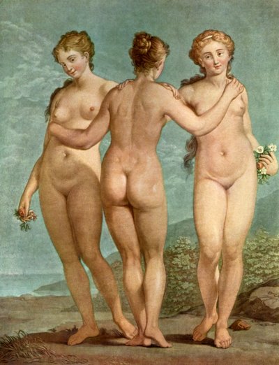 The Three Graces by Giovanni Antonio Pellegrini