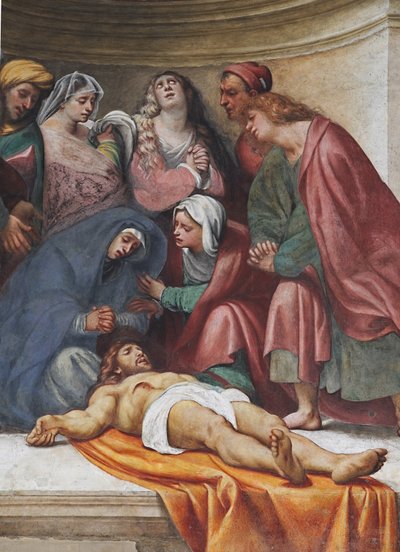 Deposition (detail) by Giovanni Antonio Pordenone