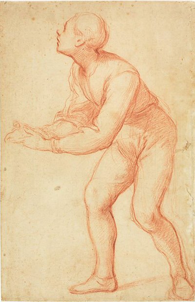 Standing Young Man with Outstretched Arms by Giovanni Balducci