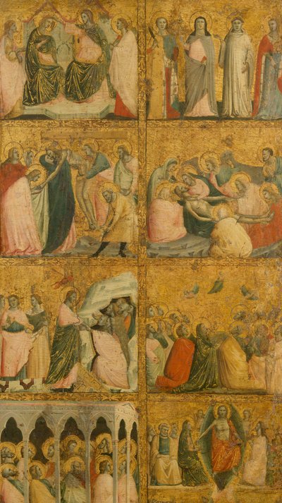 Scenes from the Life of Christ, mid-1340s by Giovanni Baronzio