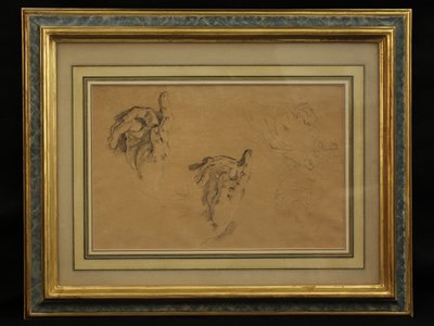 Study of hands by Giovanni Battista Tiepolo