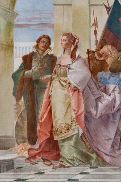Magnanimity of Scipio Africanus (detail) by Giovanni Battista Tiepolo