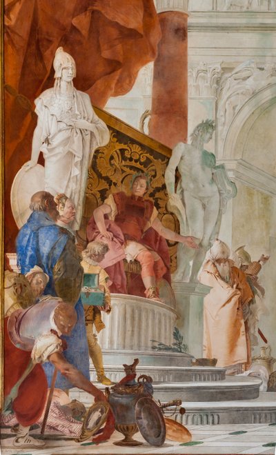 Magnanimity of Scipio Africanus (detail) by Giovanni Battista Tiepolo