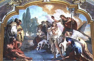 The Baptism of Christ by Giovanni Battista Tiepolo