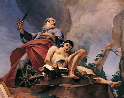 The sacrifice of Isaac by Giovanni Battista Tiepolo