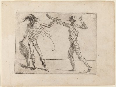 From "Bizzarie di varie Figure" by Giovanni Battista Bracelli