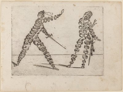 From "Bizzarie di varie Figure" by Giovanni Battista Bracelli