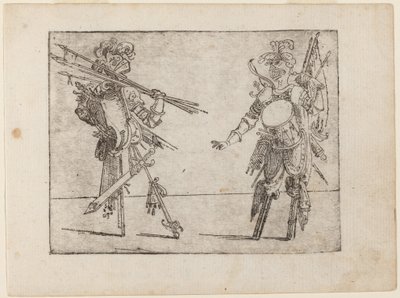 From "Bizzarie di varie Figure" by Giovanni Battista Bracelli