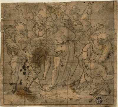 Mocking of Christ by Giovanni Battista Castello