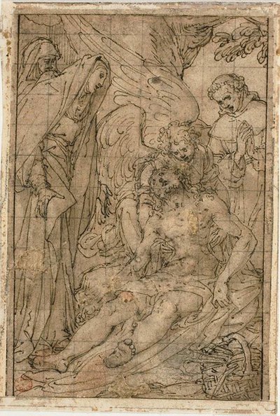 Pietà by Giovanni Battista Castello