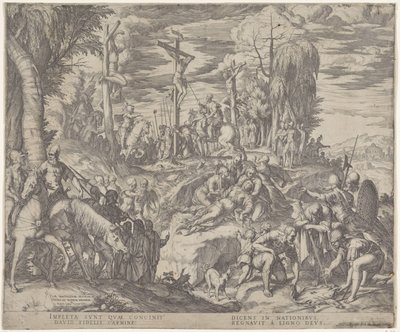 Calvary by Giovanni Battista Fontana