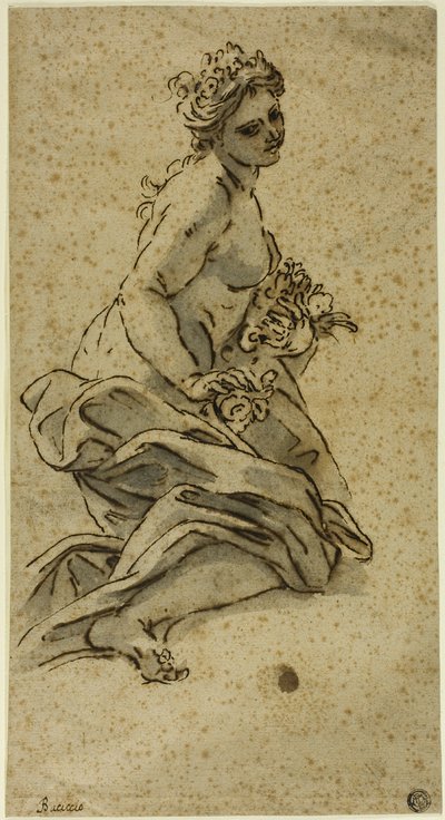 Flora by Giovanni Battista Gaulli