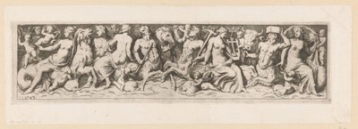 Tritons, Nereids, and Putti by Giovanni Battista Mercati