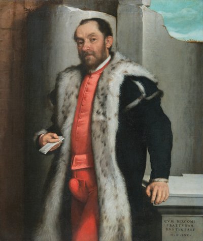 Portrait of Antonio Navagero by Giovanni Battista Moroni