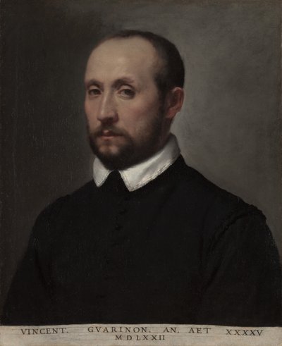 Portrait of Vincenzo Guarignoni by Giovanni Battista Moroni