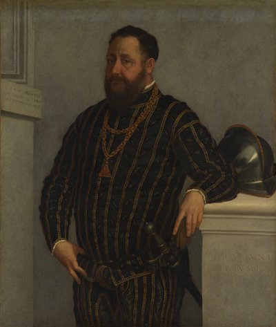 Portrait of a Man by Giovanni Battista Moroni