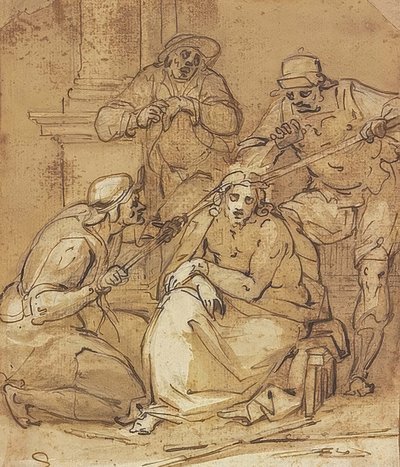 Crowning with Thorns by Giovanni Battista Paggi