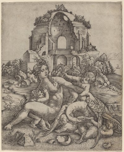 Leda and the Swan by Giovanni Battista Palumba