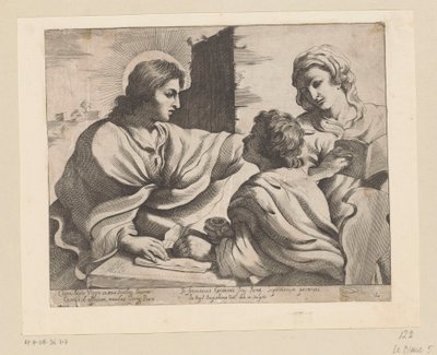 John the Baptist, Christ, and Mary by Giovanni Battista Pasqualini