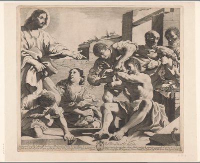 The Raising of Lazarus by Giovanni Battista Pasqualini