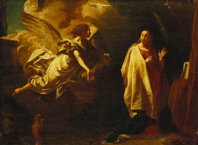 The Annunciation by Giovanni Battista Piazzetta