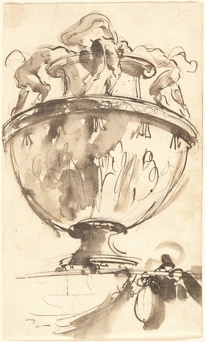 A Fantastic Vase by Giovanni Battista Piranesi