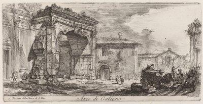 Arch of Trajan in Ancona by Giovanni Battista Piranesi