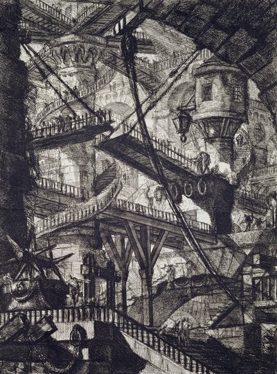 Carceri VII by Giovanni Battista Piranesi
