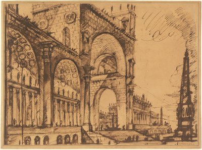 Fantasy on a Magnificent Triumphal Arch by Giovanni Battista Piranesi