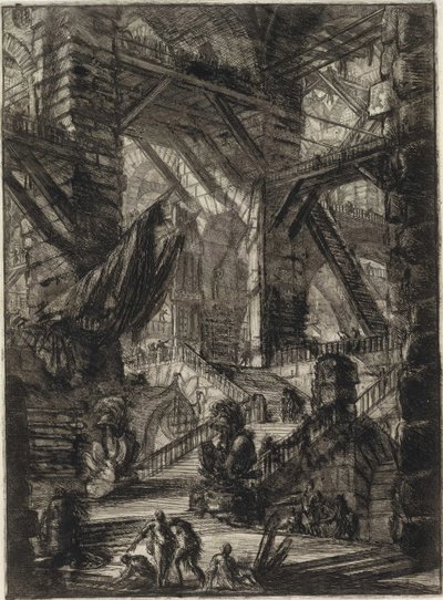 From the series The Imaginary Prisons by Giovanni Battista Piranesi