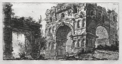 Temple of Diana by Giovanni Battista Piranesi