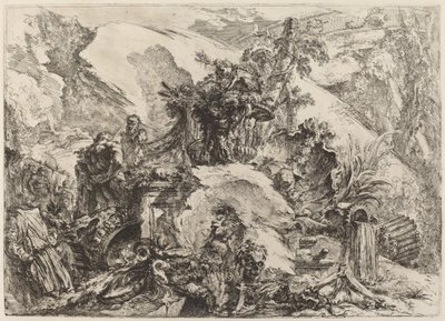 The Skeletons by Giovanni Battista Piranesi