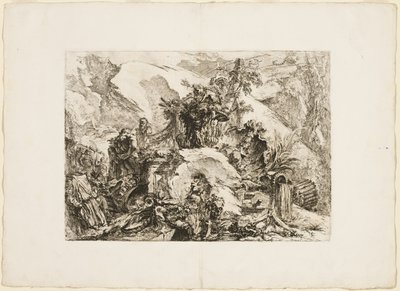 The Skeletons by Giovanni Battista Piranesi