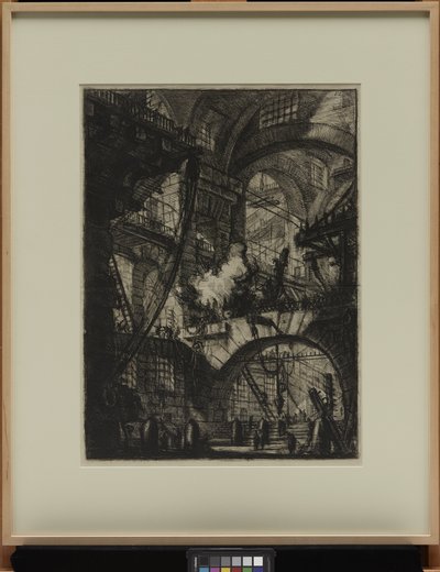 The Smoking Fire by Giovanni Battista Piranesi
