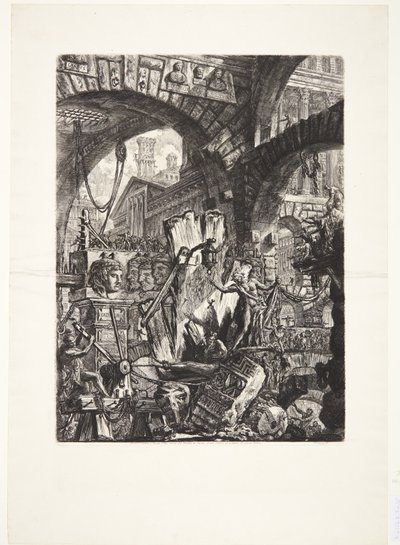 The Man on the Rack by Giovanni Battista Piranesi