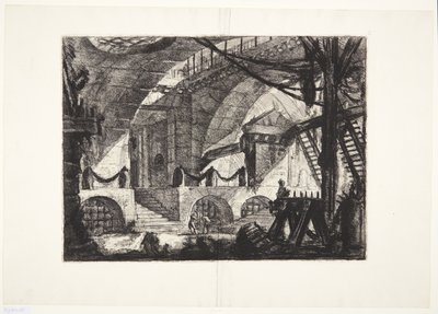 The Sawhorse by Giovanni Battista Piranesi