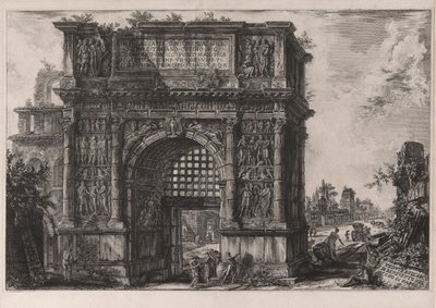 View of the City by Giovanni Battista Piranesi