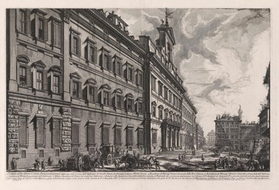 View of the Great Curia Innocenziana by Giovanni Battista Piranesi