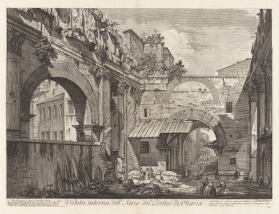 Interior View by Giovanni Battista Piranesi