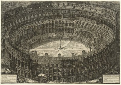 Views of Rome: The Colosseum by Giovanni Battista Piranesi